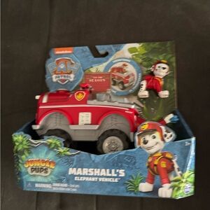 PAW Patrol Jungle Pups Marshall's Red Elephant Vehicle